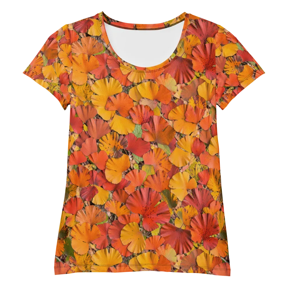 Autumn Ember on Women's Athletic T-Shirt — Front