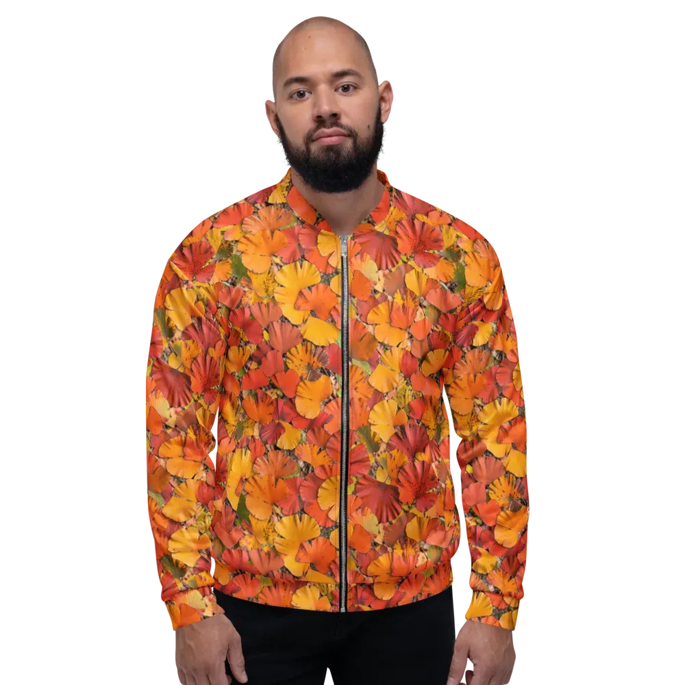 Autumn Ember on Bomber Jacket — Front