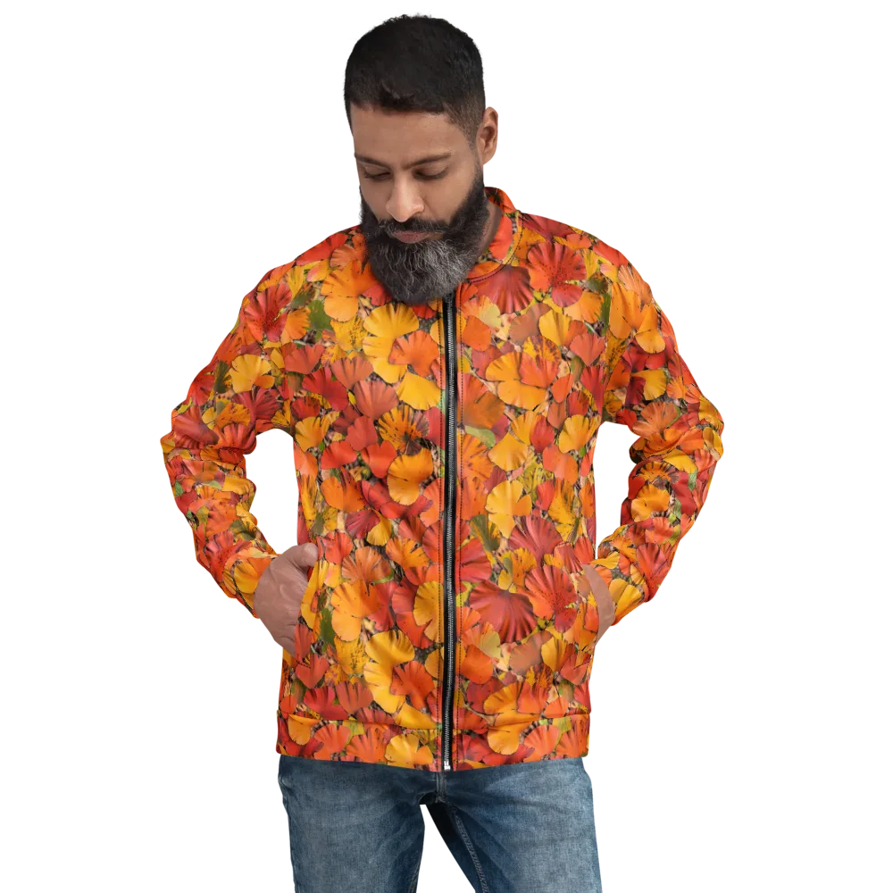 Autumn Ember on Bomber Jacket — Front