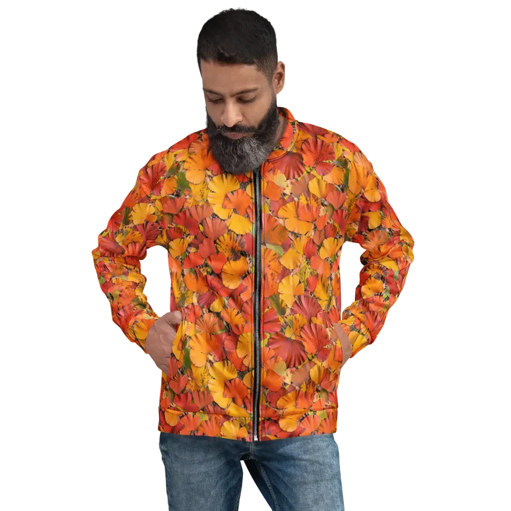 Autumn Ember on Bomber Jacket — Front