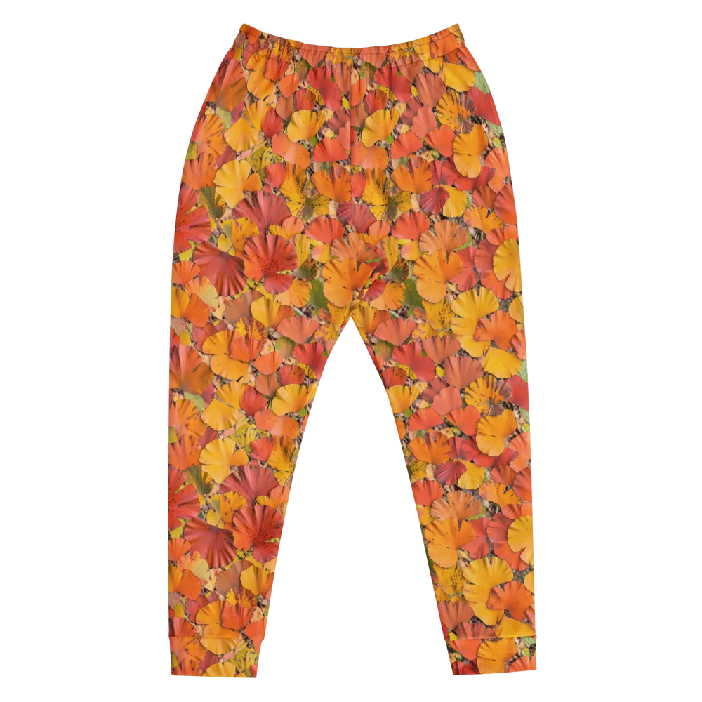 Autumn Ember on Men's Joggers — Front