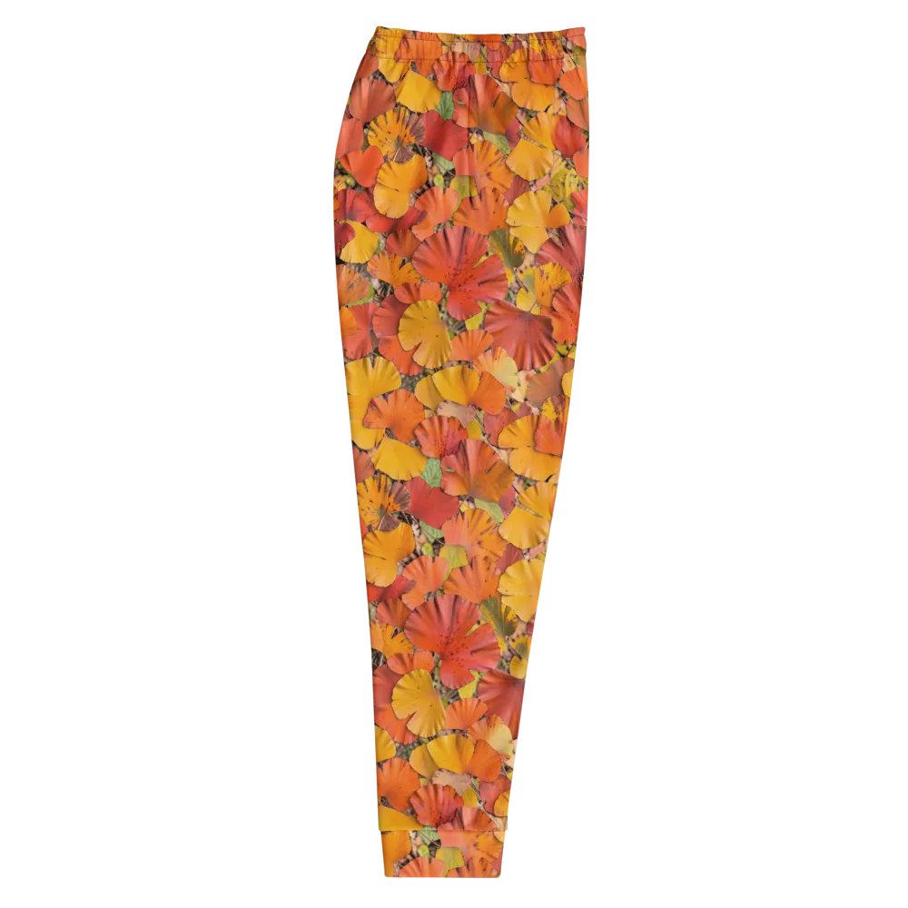 Autumn Ember on Men's Joggers — Right