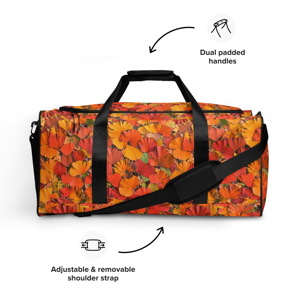 Autumn Ember on Duffle Bag — Front