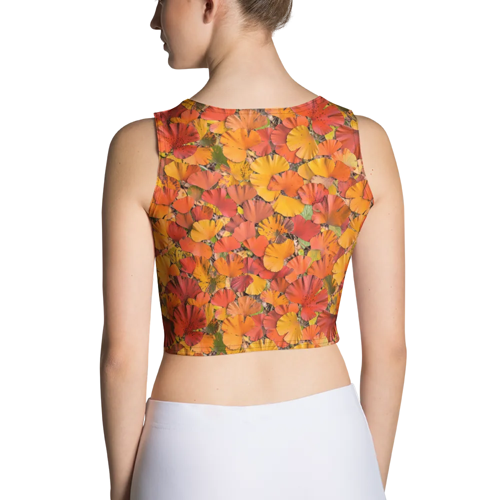 Autumn Ember on Crop Top — Back