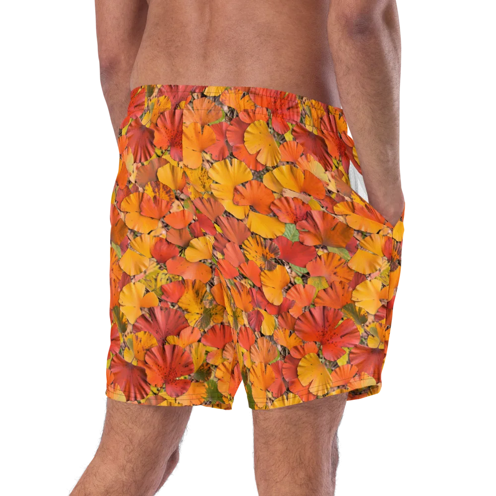 Autumn Ember on Swim Trunks — Right Back