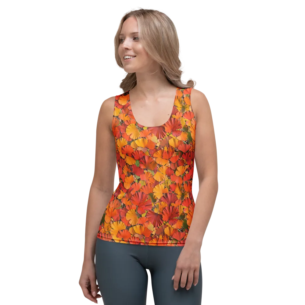 Autumn Ember on Women's Tank Top — Front
