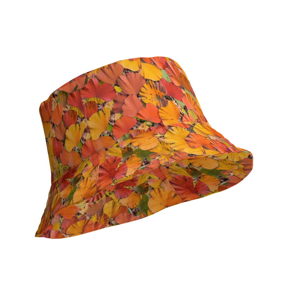 Autumn Ember on Reversible Bucket Hat — Product details Outside