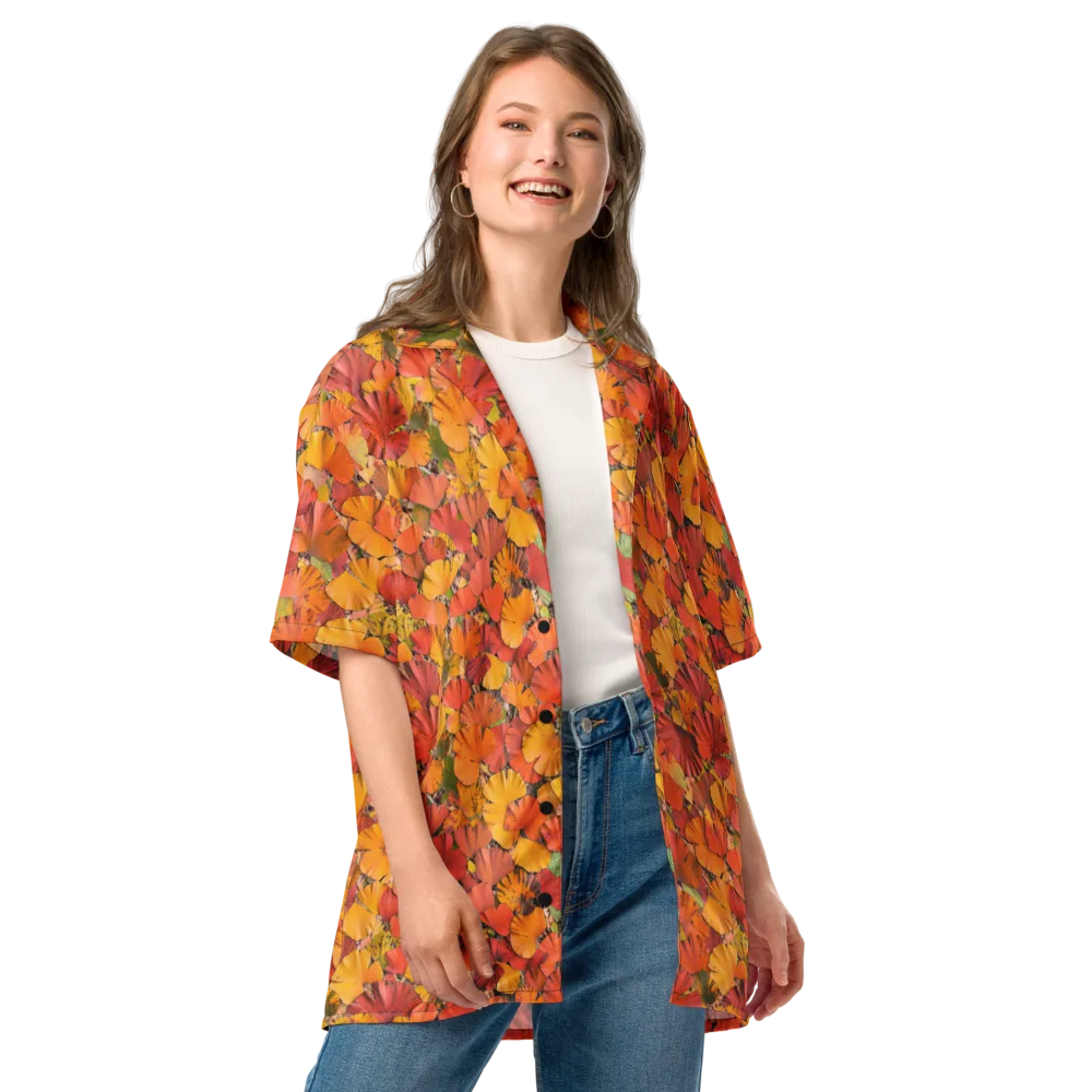 Autumn Ember on Button Shirt — Front