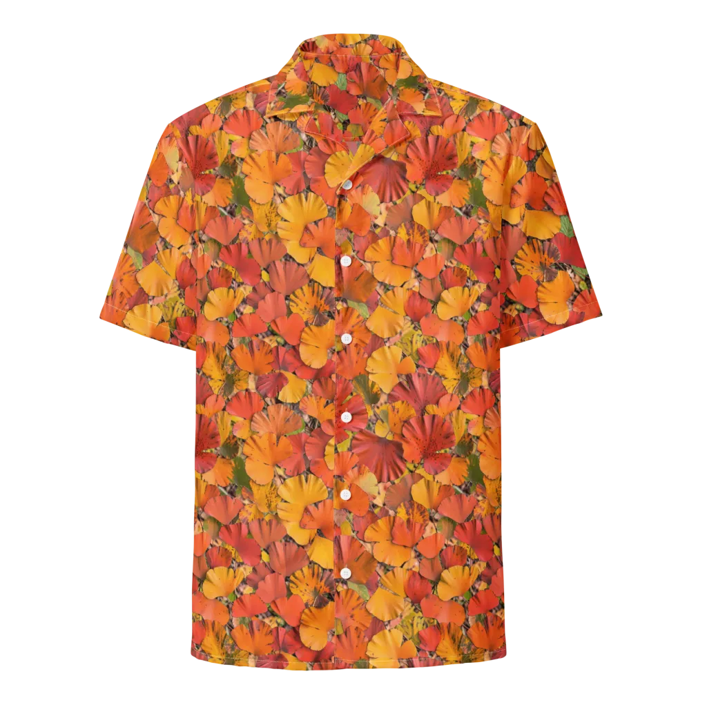 Autumn Ember on Button Shirt — Front