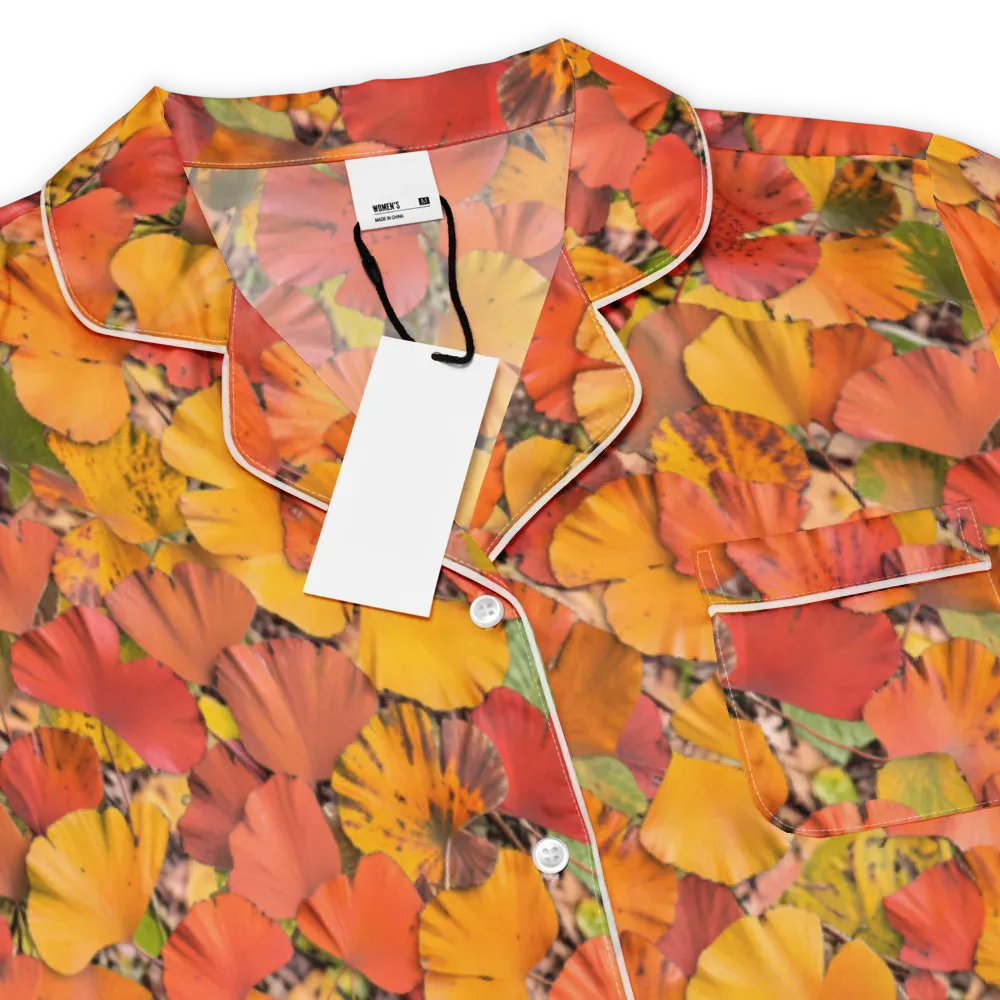 Autumn Ember on Women's Short Sleeve Pajama Top — Product details