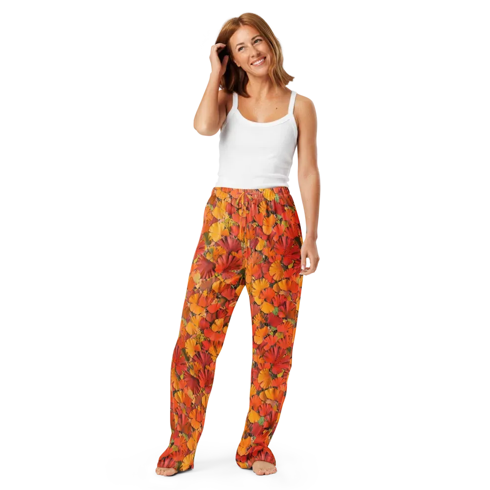 Autumn Ember on Women's Pajama Pants — Front