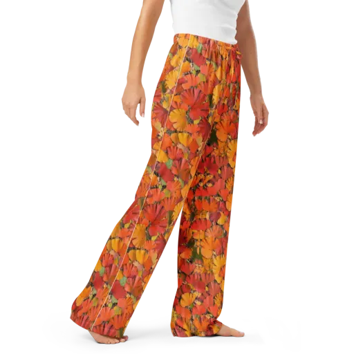 Autumn Ember on a Women's Pajama Pants