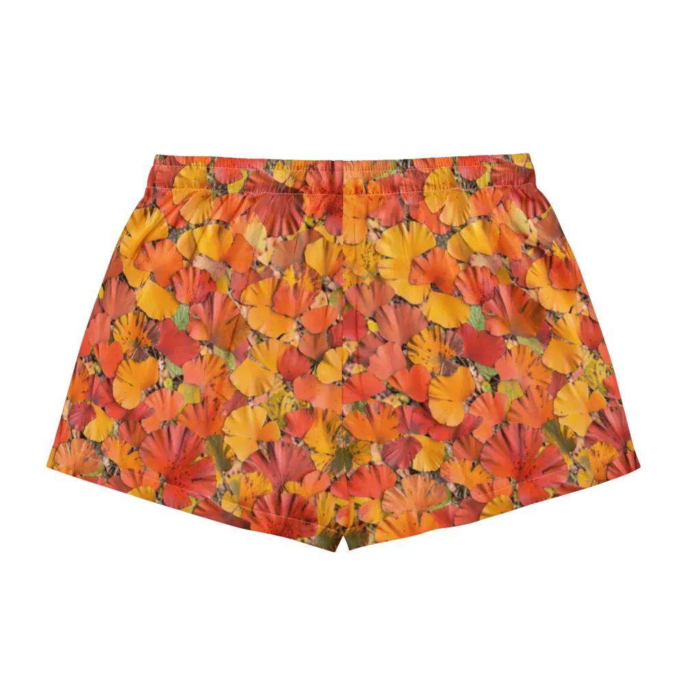 Autumn Ember on Women's Pajama Shorts — Back