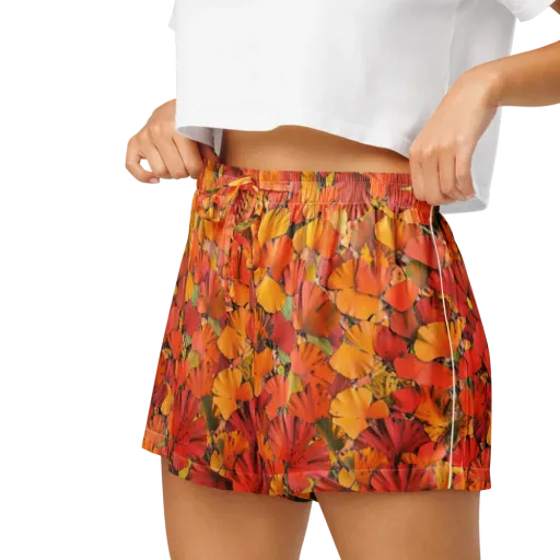 Autumn Ember on a Women's Pajama Shorts