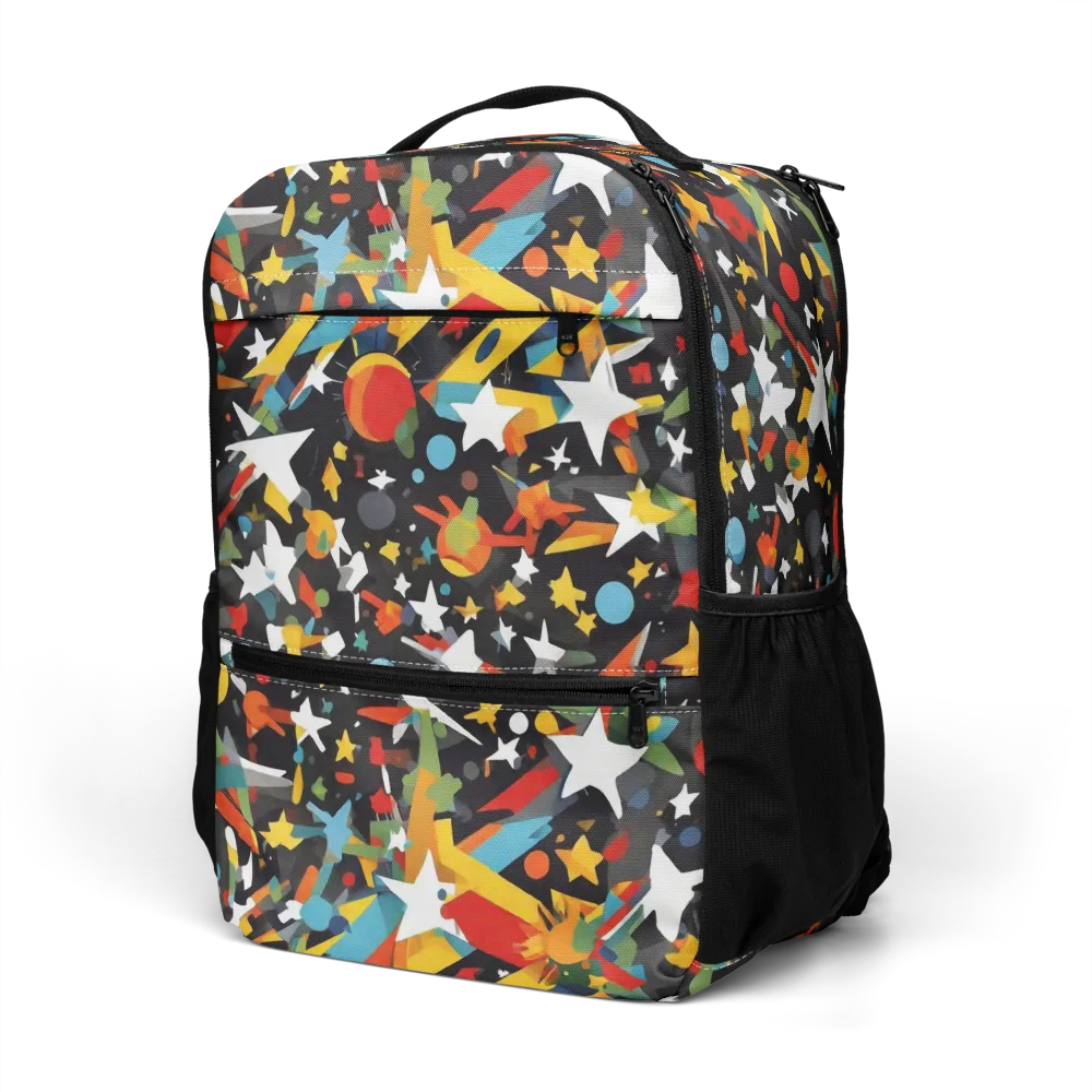 Starburst Orbit on Utility Backpack — Left Front