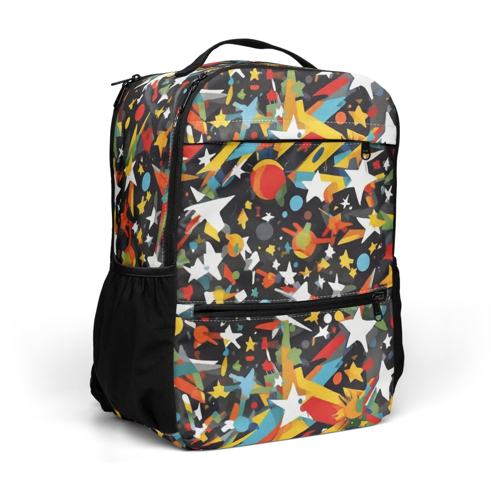 Starburst Orbit on Utility Backpack — Right Front