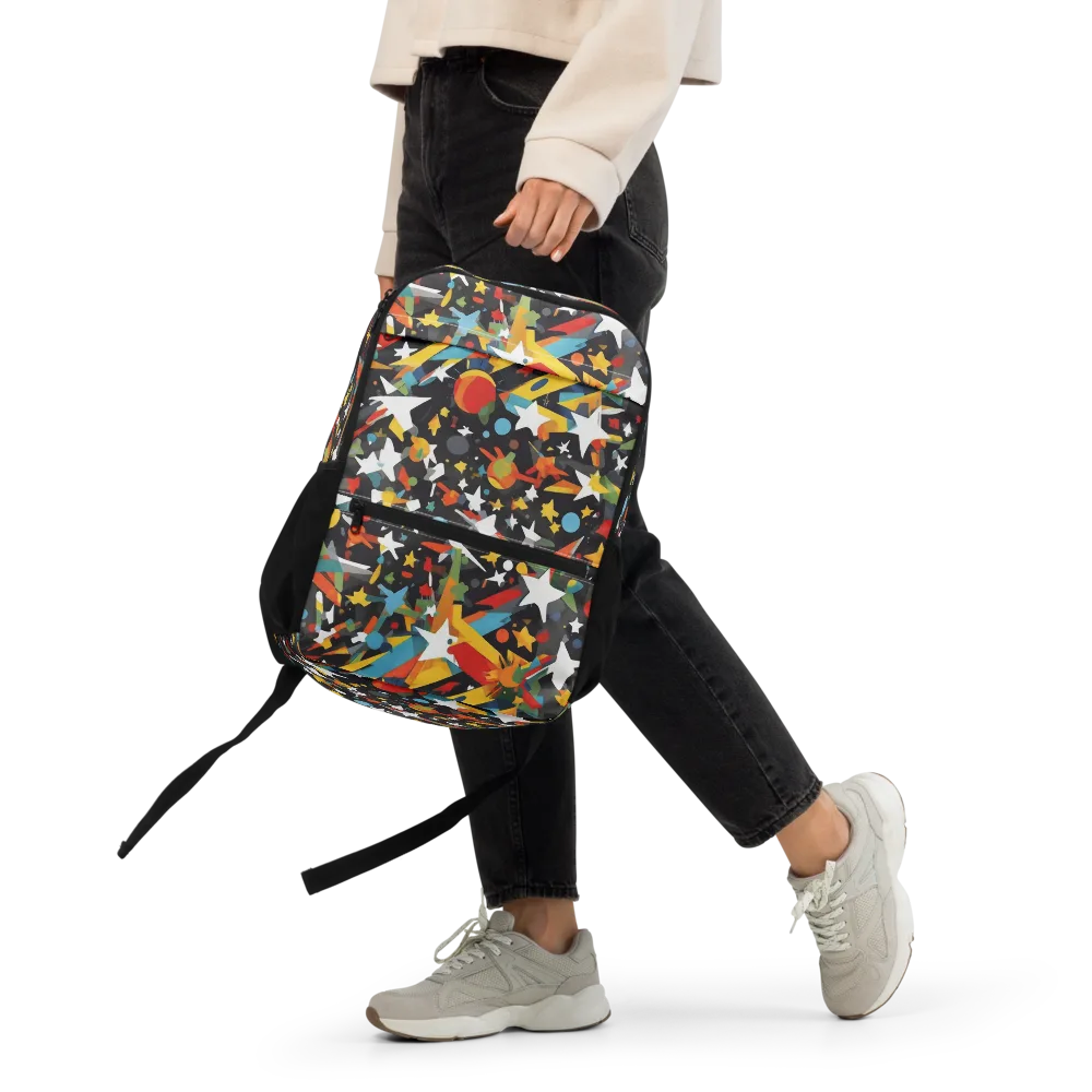 Starburst Orbit on Utility Backpack — Front