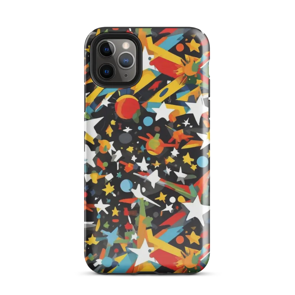 Starburst Orbit on Tough Case for iPhone® — Front