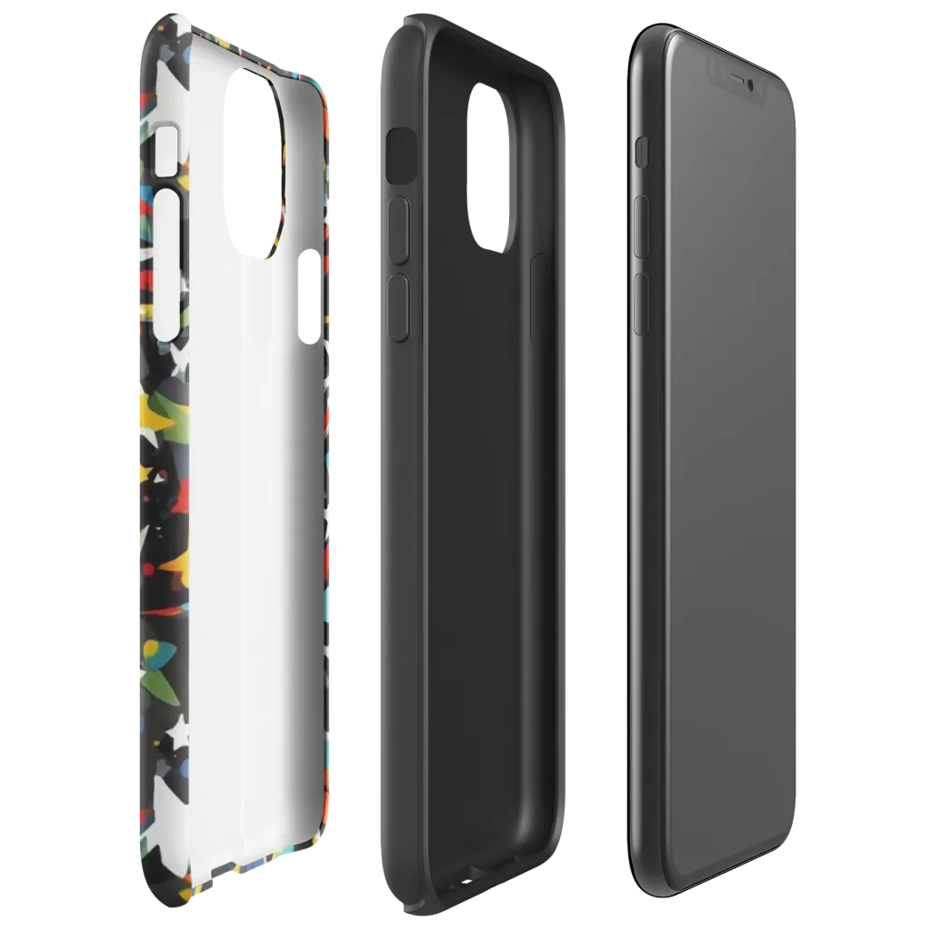 Starburst Orbit on Tough Case for iPhone® — Right