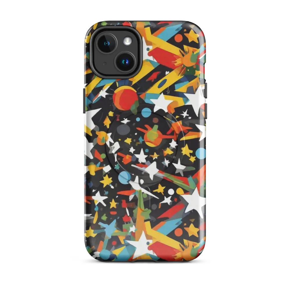Starburst Orbit on MagSafe Tough Case for iPhone® — Front