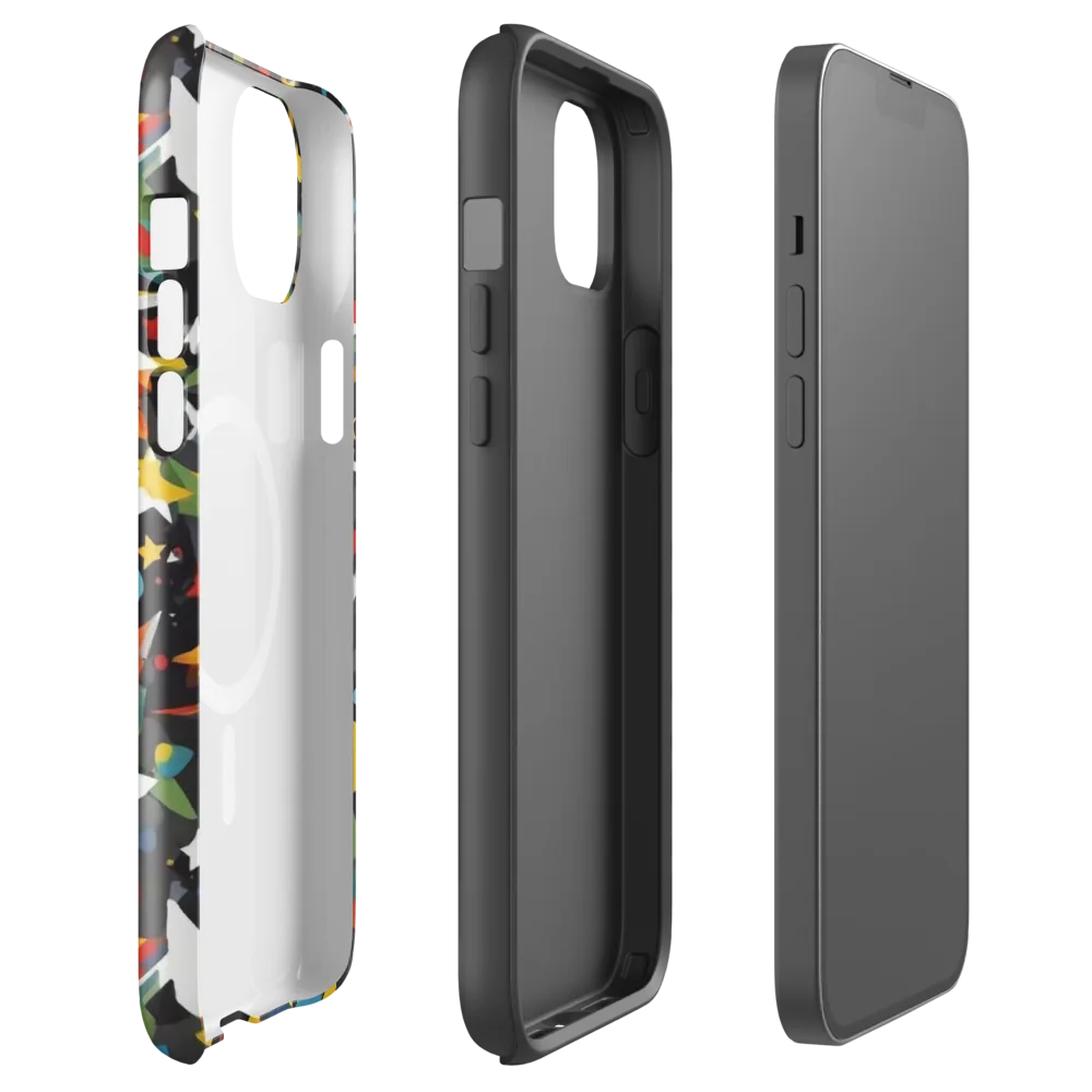 Starburst Orbit on MagSafe Tough Case for iPhone® — Front