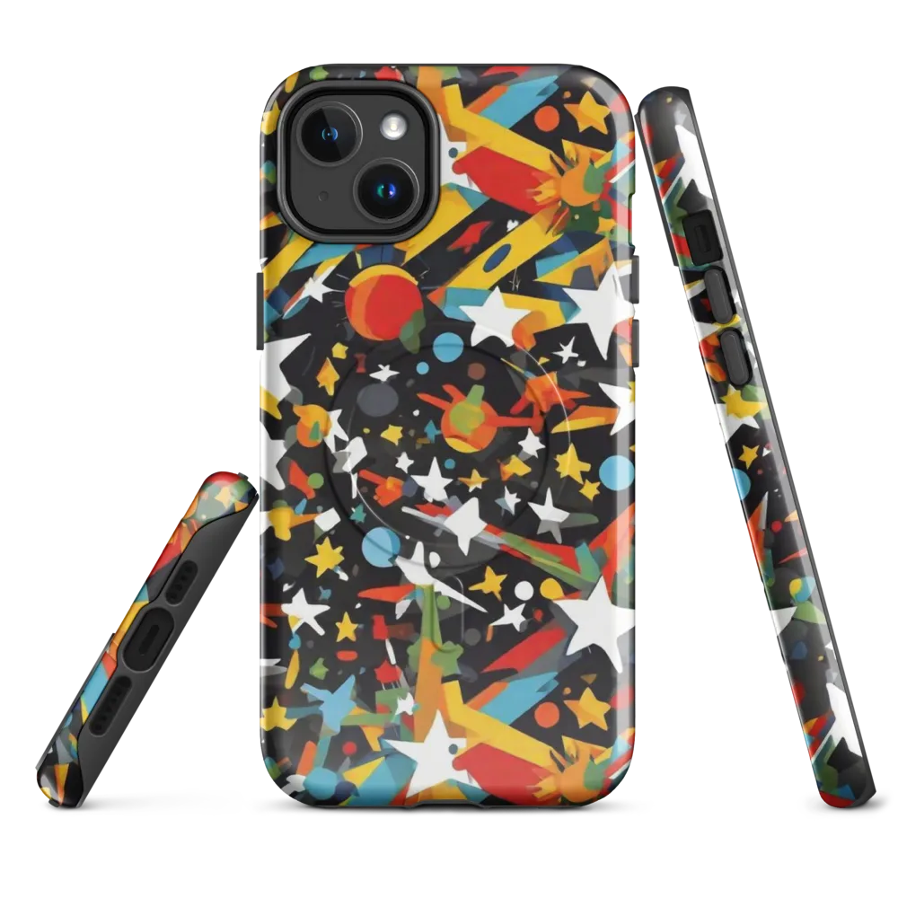 Starburst Orbit on MagSafe Tough Case for iPhone® — Front
