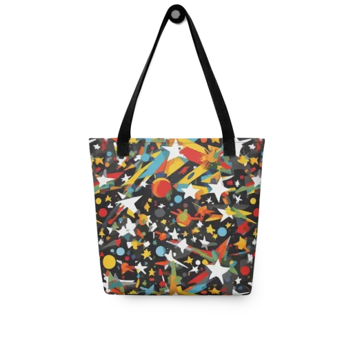 Starburst Orbit on a Tote Bag