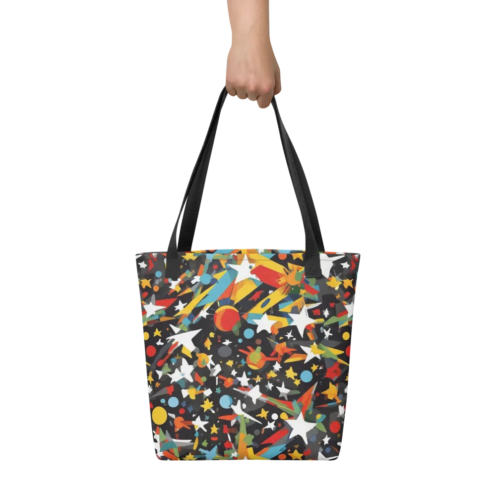 Starburst Orbit on Tote Bag — Front