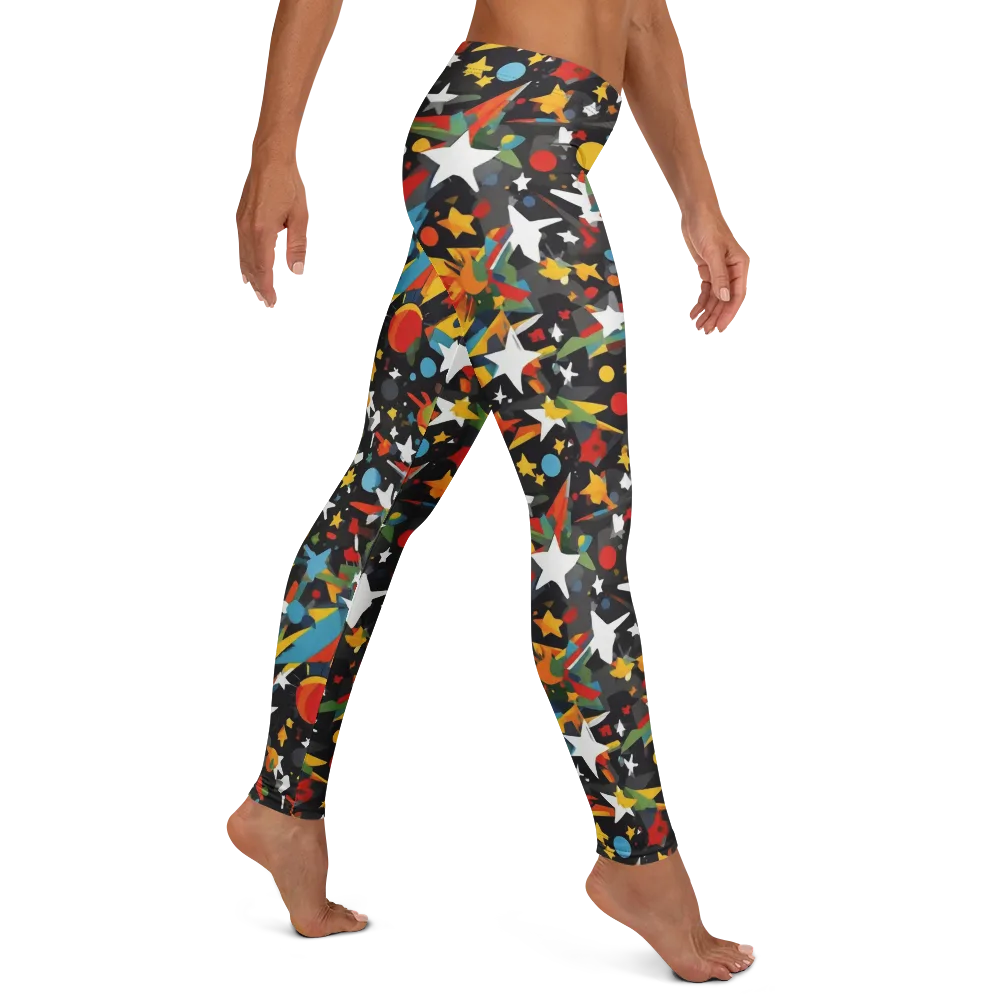 Starburst Orbit on Leggings — Right