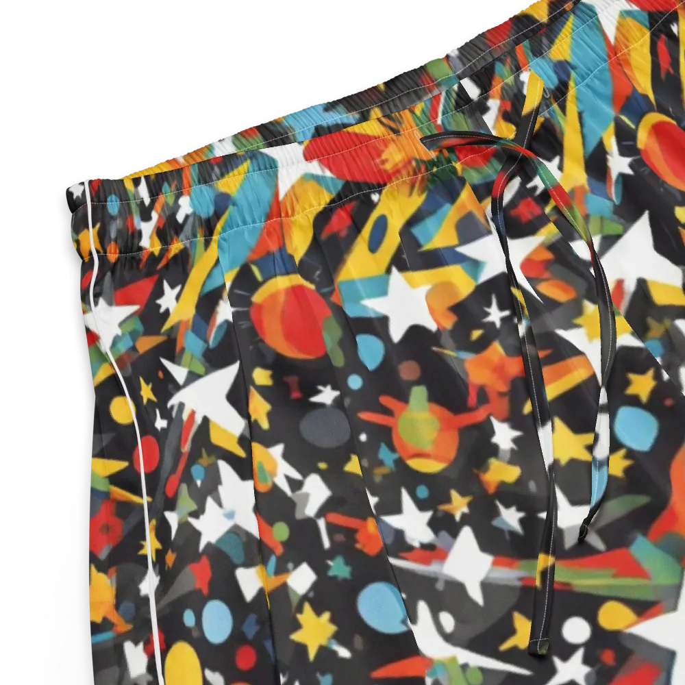 Starburst Orbit on Women's Pajama Shorts — Product details