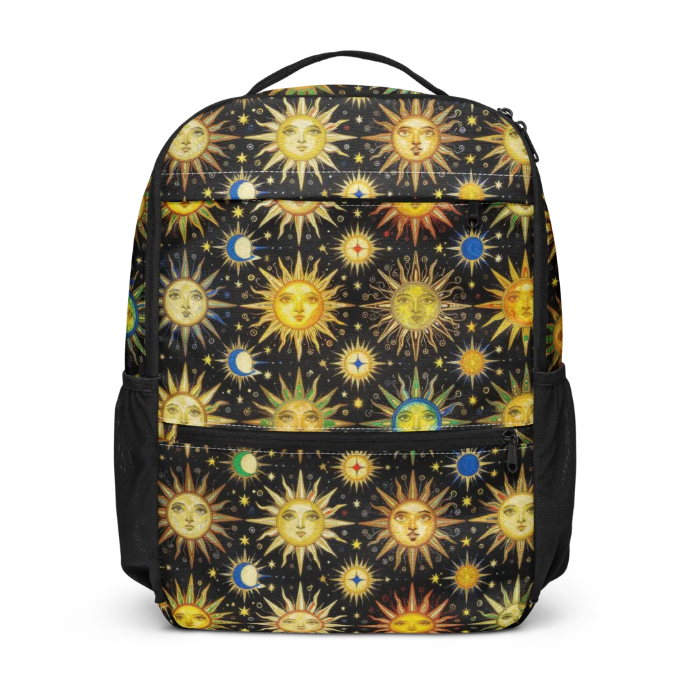 Celestial Masquerade on Utility Backpack — Front