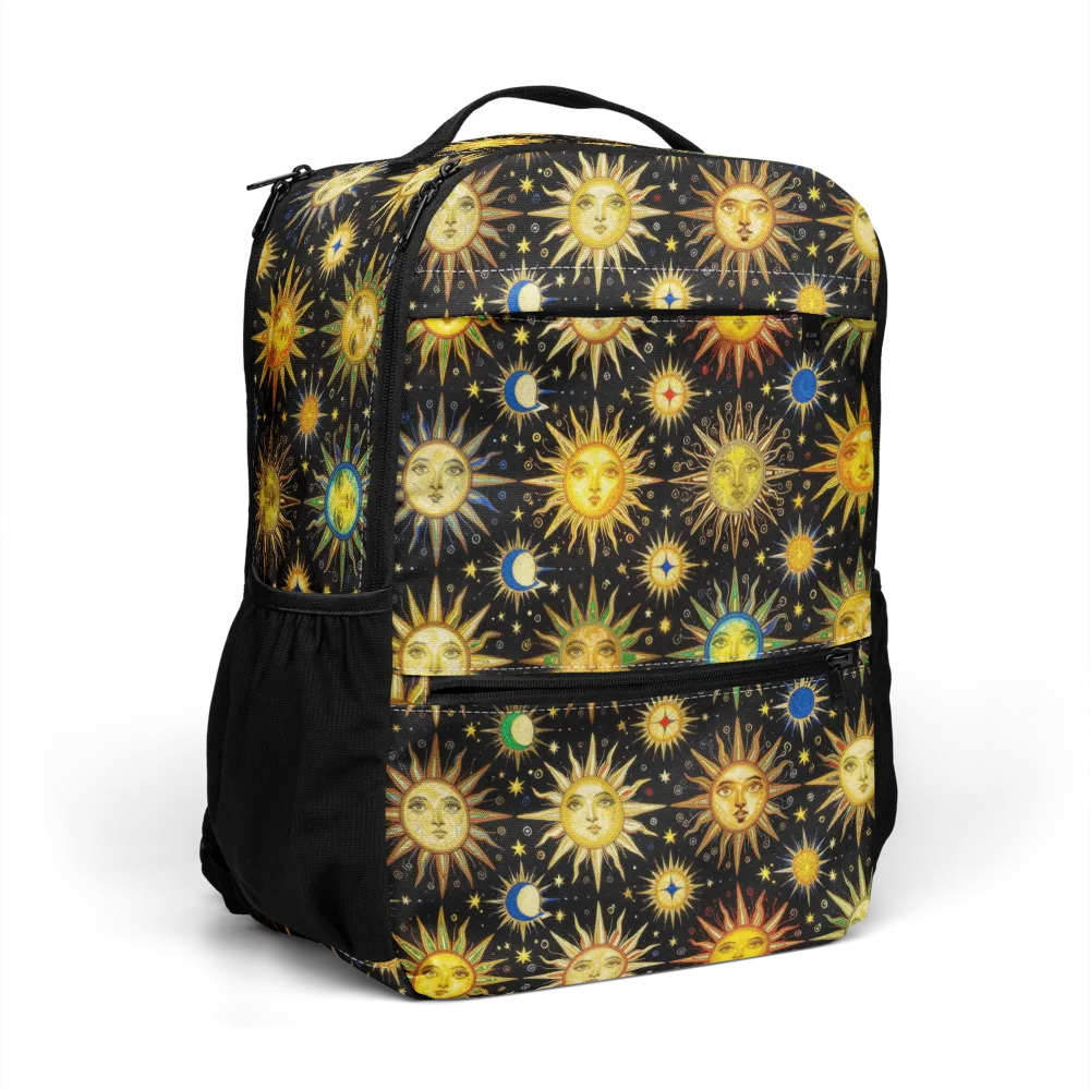 Celestial Masquerade on Utility Backpack — Right Front