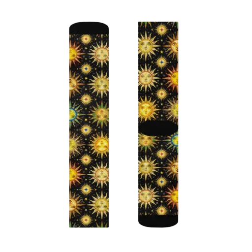 Celestial Masquerade on a Socks