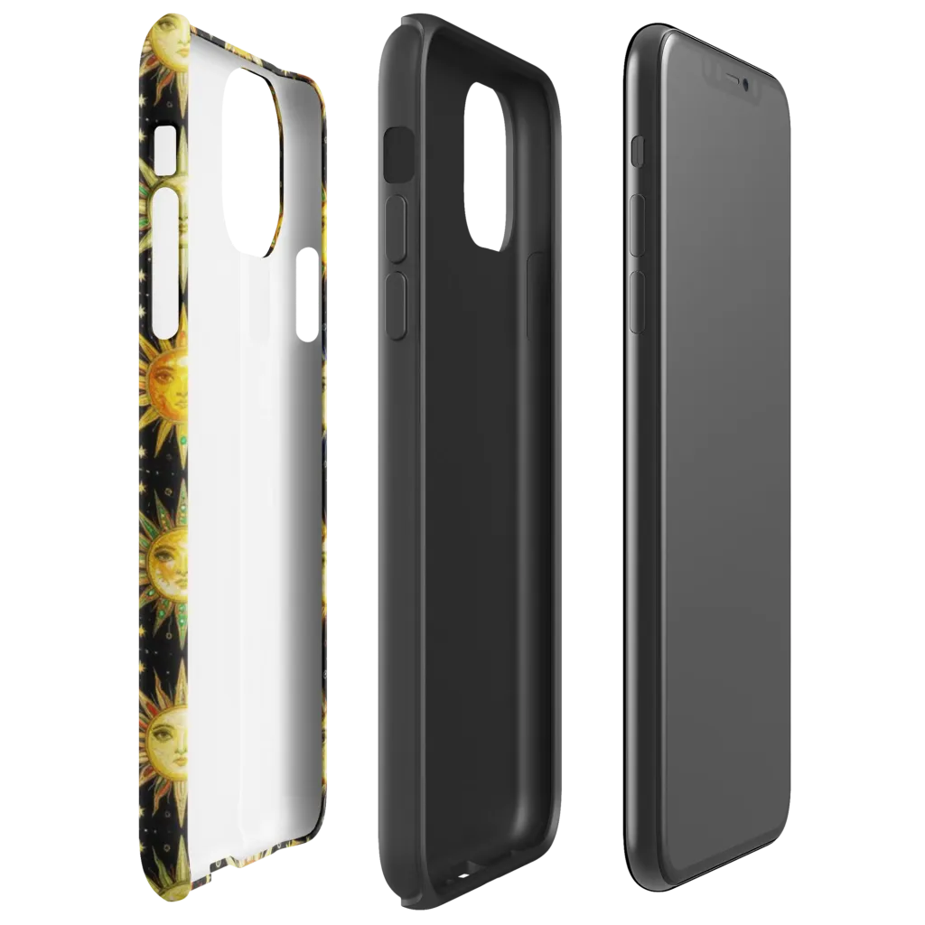 Celestial Masquerade on Tough Case for iPhone® — Right