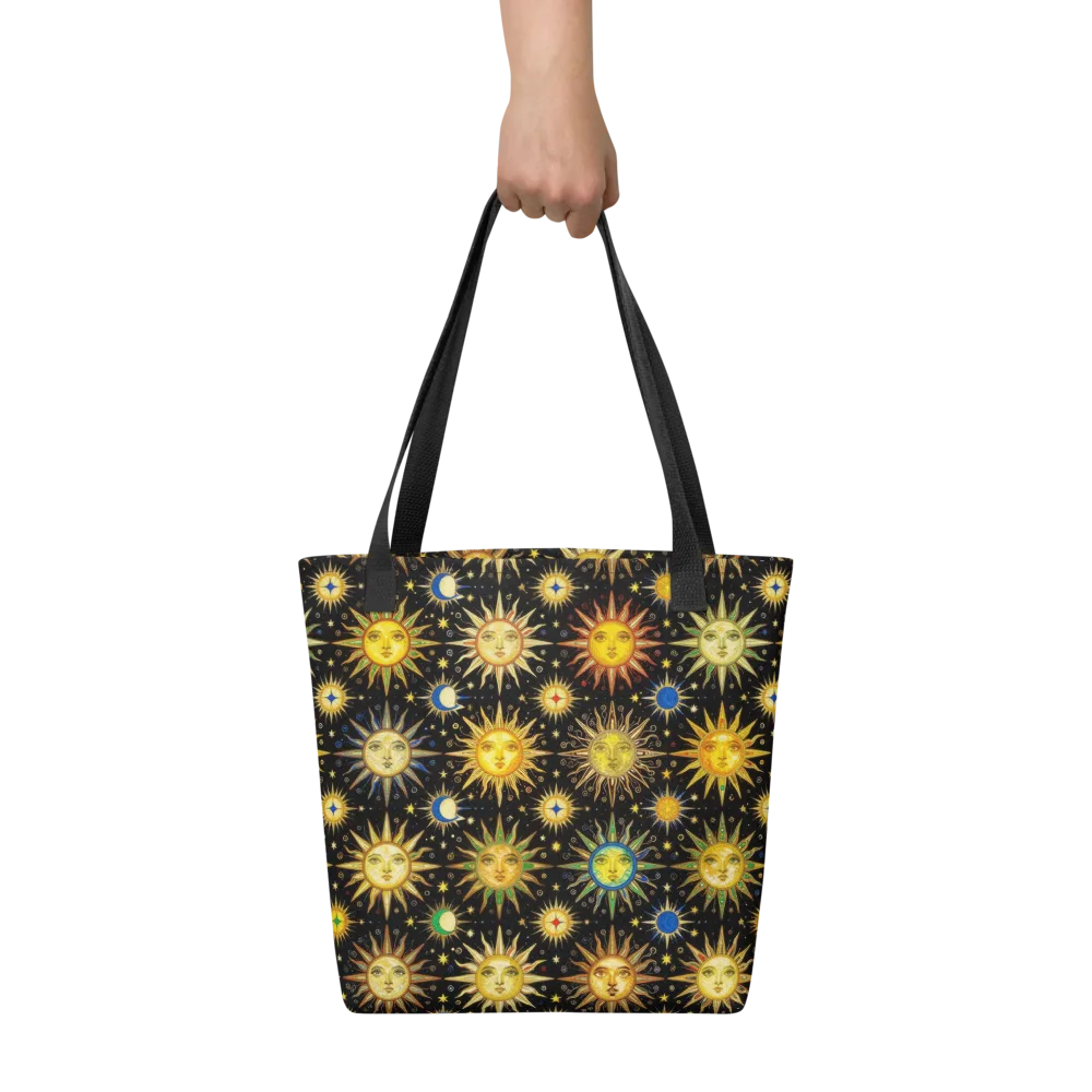 Celestial Masquerade on Tote Bag — Front