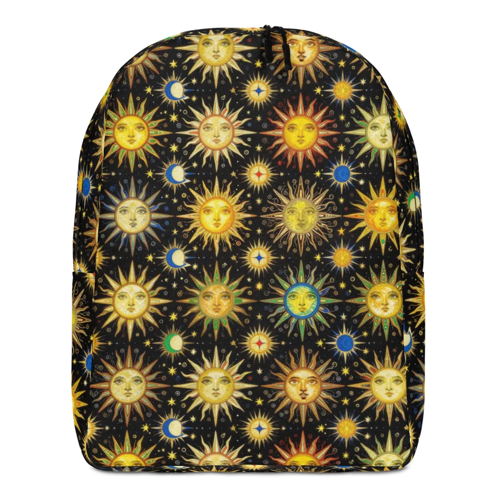 Celestial Masquerade on Minimalist Backpack — Front