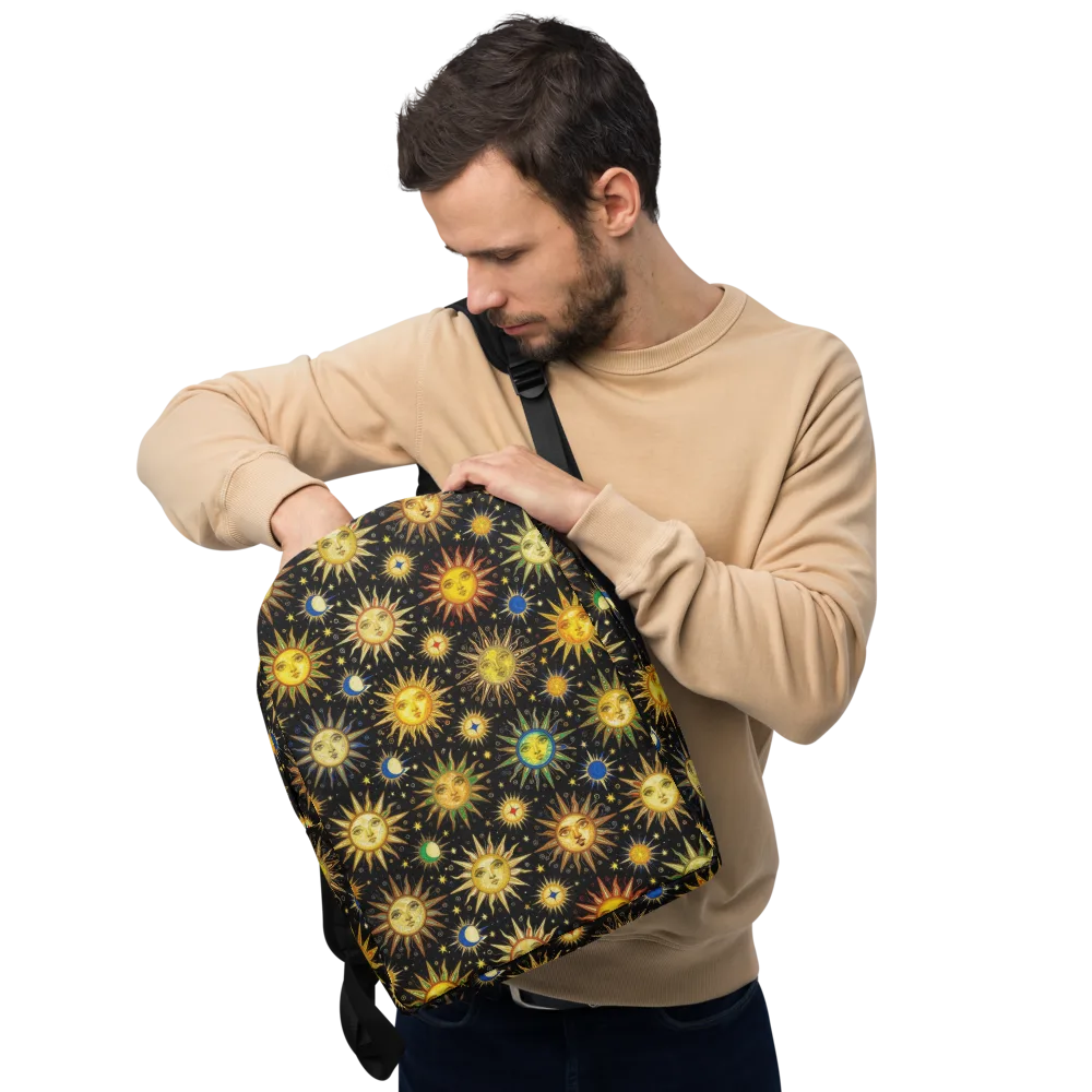 Celestial Masquerade on Minimalist Backpack — Front