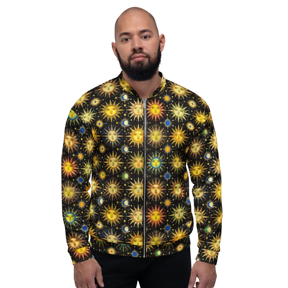 Celestial Masquerade on Bomber Jacket — Front
