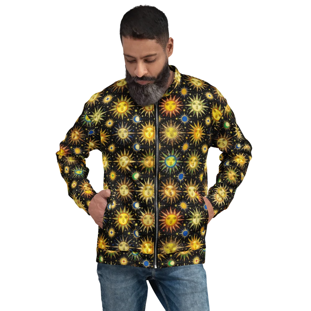 Celestial Masquerade on Bomber Jacket — Front