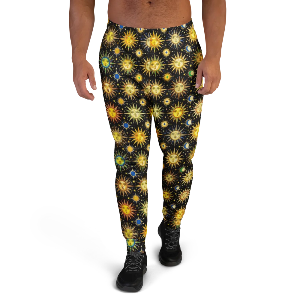 Celestial Masquerade on Men's Joggers — Front