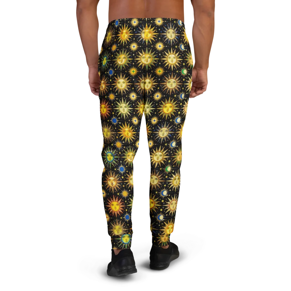Celestial Masquerade on Men's Joggers — Back