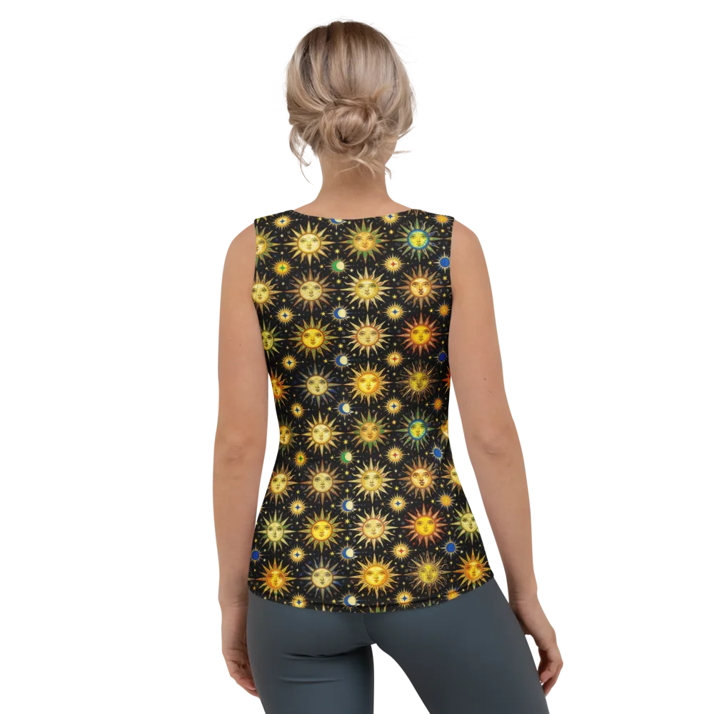 Celestial Masquerade on Women's Tank Top — Back