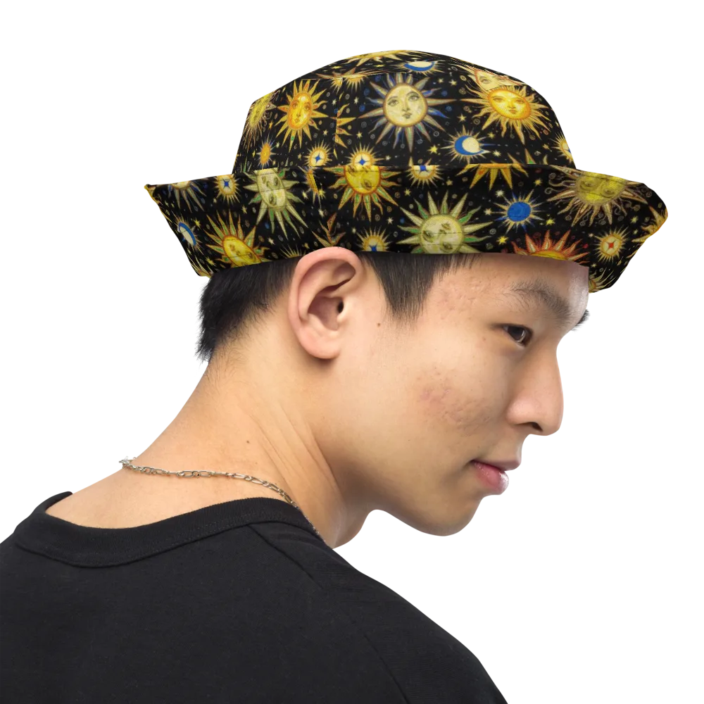 Celestial Masquerade on Reversible Bucket Hat — Right Outside