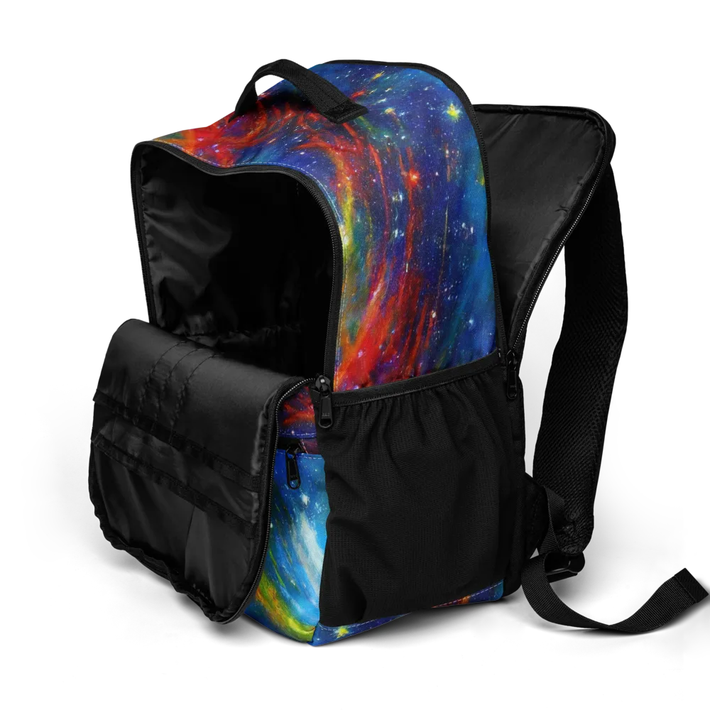 Deep-space Bloom on Utility Backpack — Product details 2