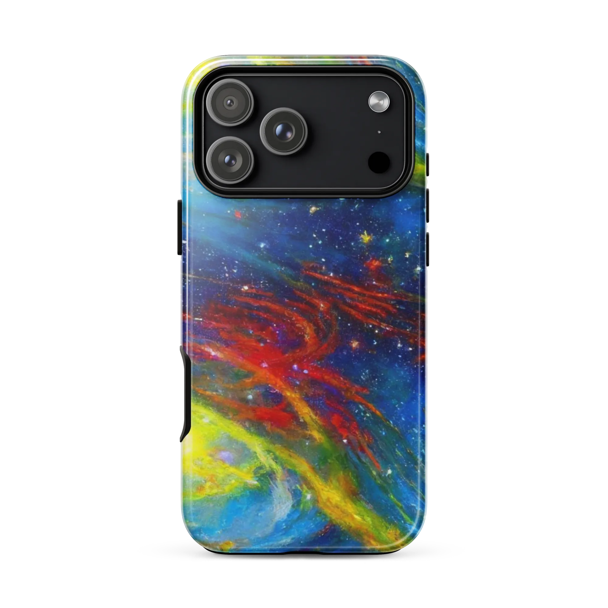 Deep-space Bloom on Tough Case for iPhone® — Front