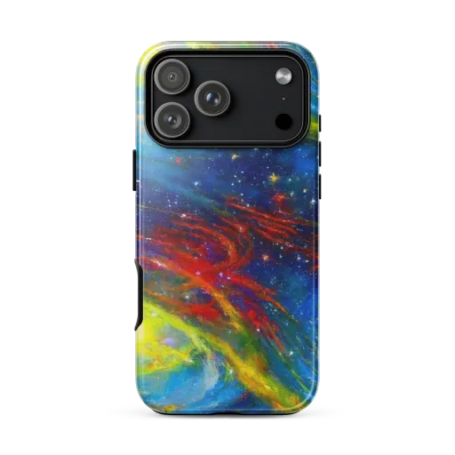 Deep-space Bloom on a Tough Case for iPhone®