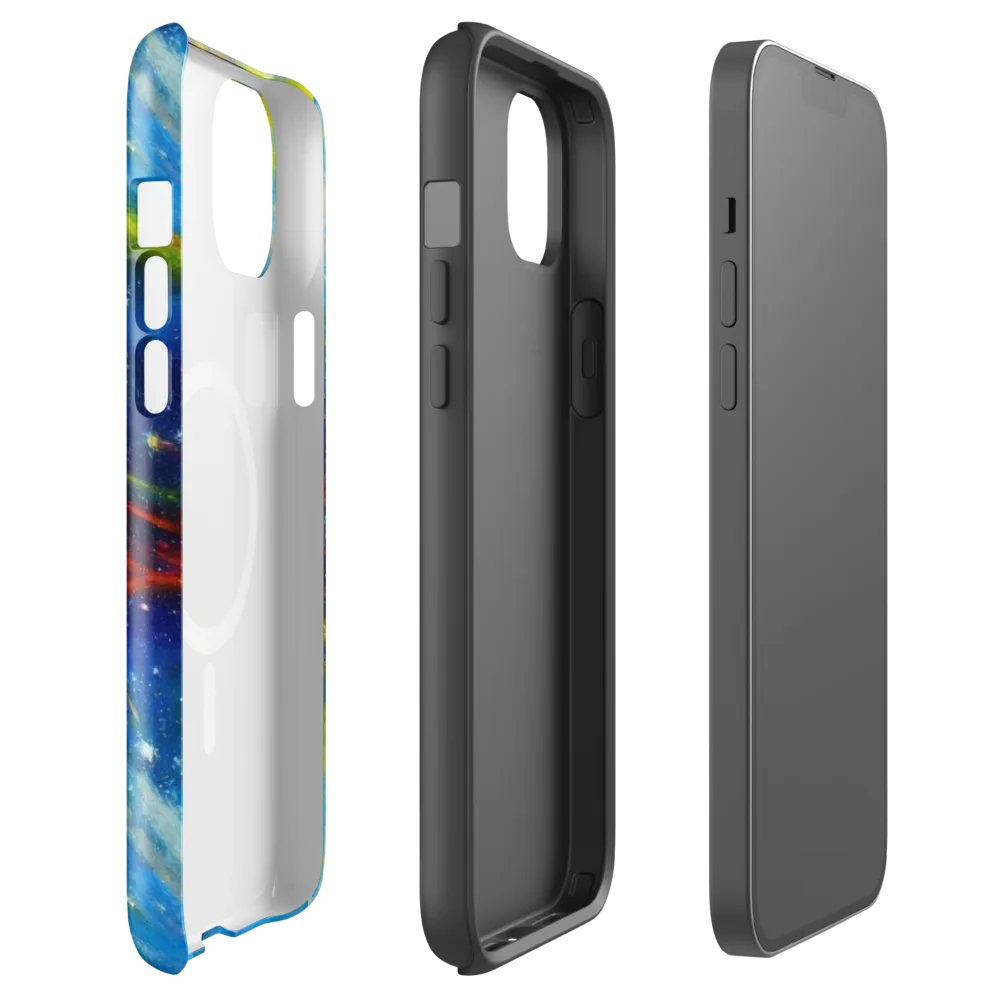Deep-space Bloom on MagSafe Tough Case for iPhone® — Front