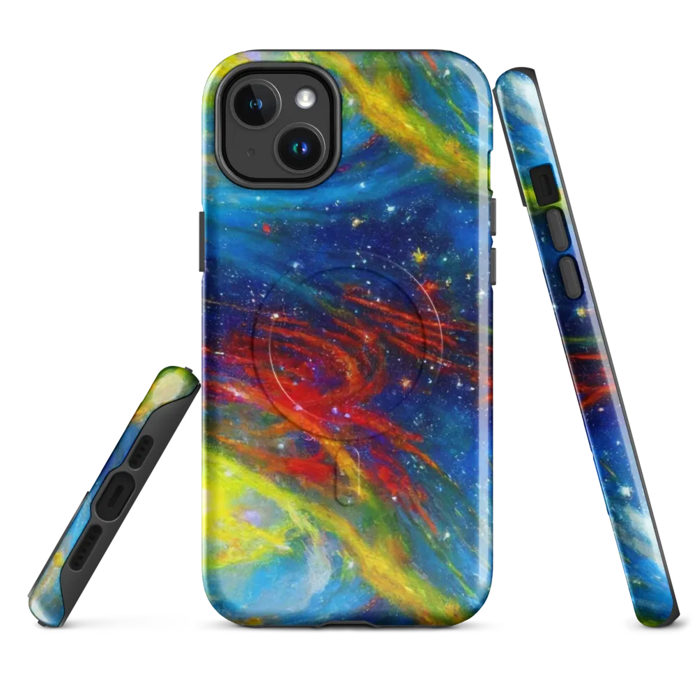 Deep-space Bloom on MagSafe Tough Case for iPhone® — Front