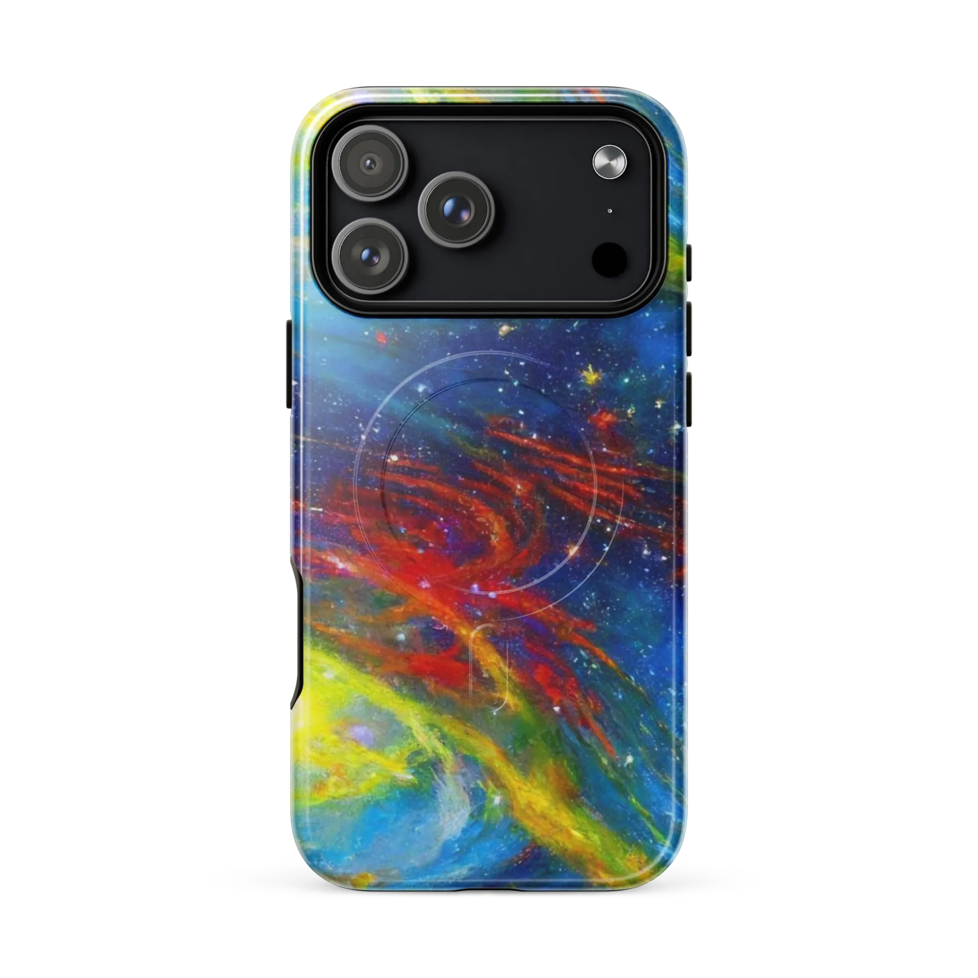 Deep-space Bloom on MagSafe Tough Case for iPhone® — Front