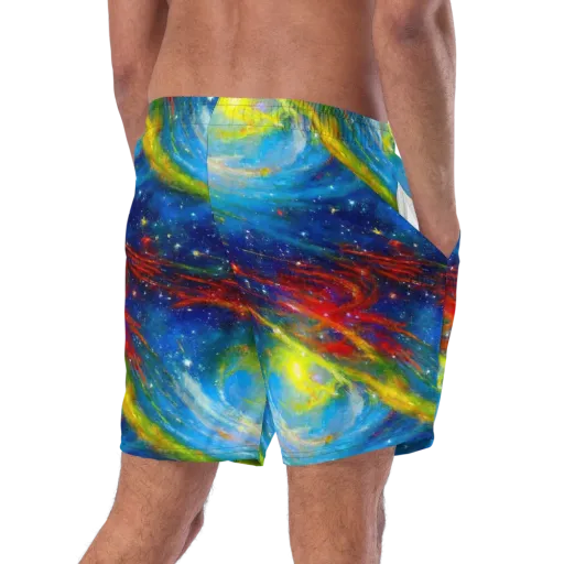 Deep-space Bloom on a Swim Trunks